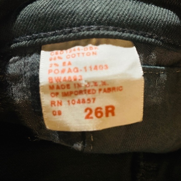 AG Premiere Distressed Gray Skinny Straigh… - Picture 10 of 10